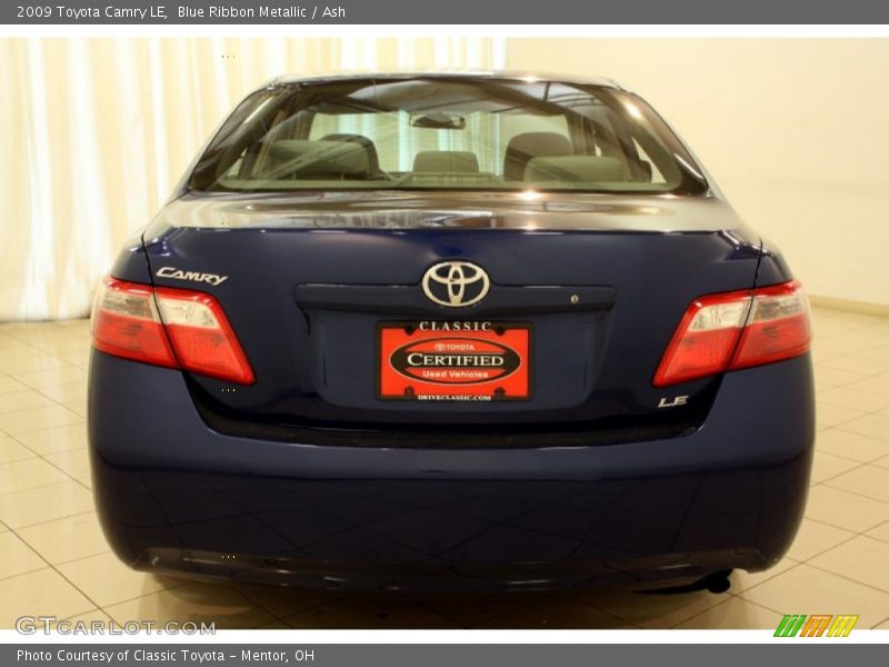 Blue Ribbon Metallic / Ash 2009 Toyota Camry LE