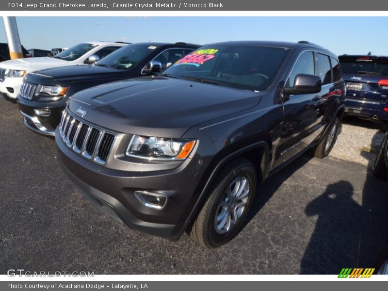 Granite Crystal Metallic / Morocco Black 2014 Jeep Grand Cherokee Laredo