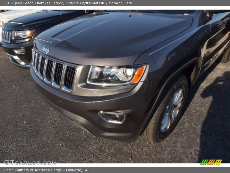 Granite Crystal Metallic / Morocco Black 2014 Jeep Grand Cherokee Laredo