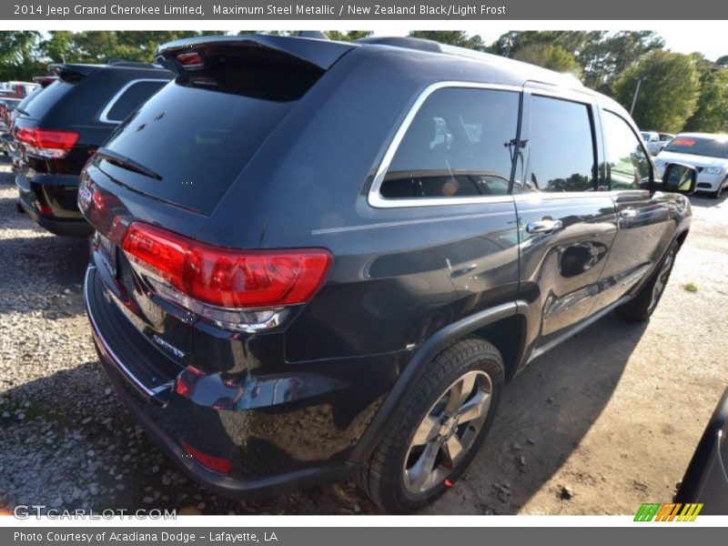 Maximum Steel Metallic / New Zealand Black/Light Frost 2014 Jeep Grand Cherokee Limited