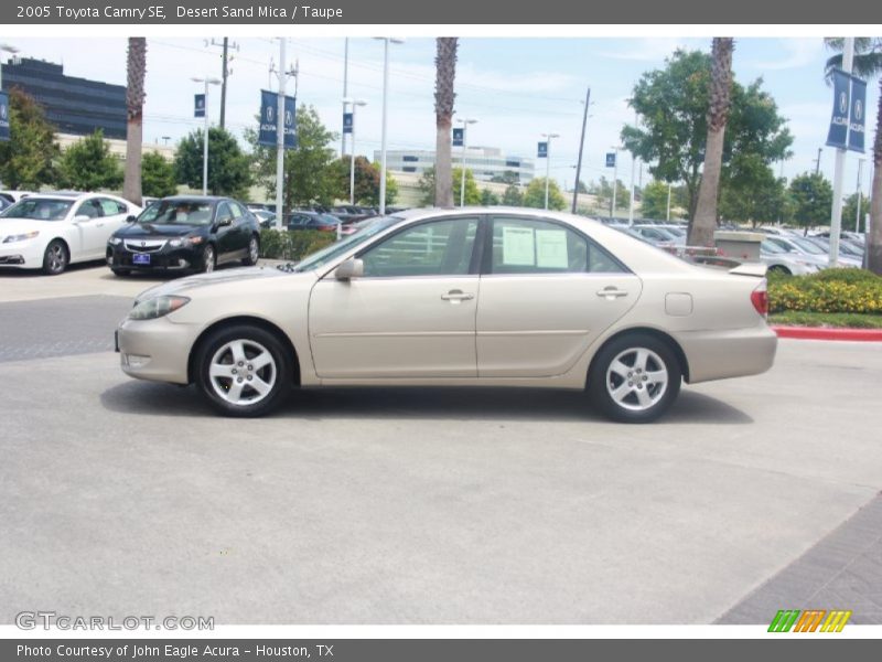 Desert Sand Mica / Taupe 2005 Toyota Camry SE