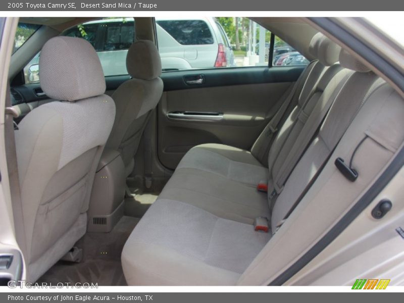 Desert Sand Mica / Taupe 2005 Toyota Camry SE