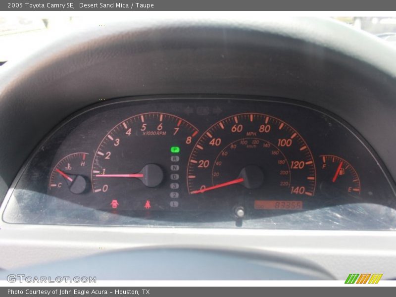 Desert Sand Mica / Taupe 2005 Toyota Camry SE
