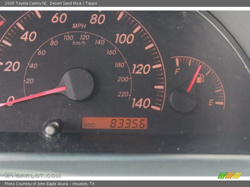 Desert Sand Mica / Taupe 2005 Toyota Camry SE
