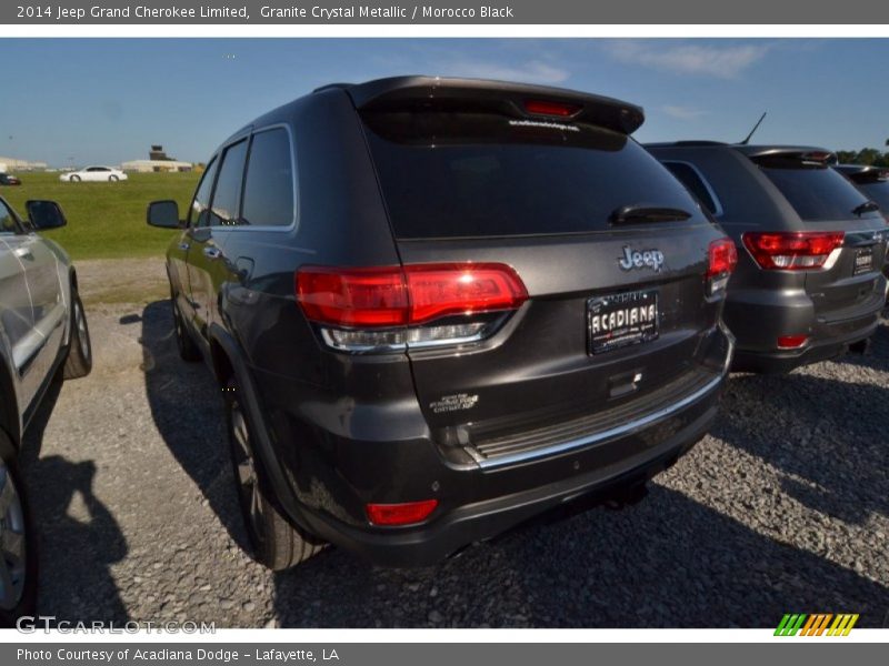 Granite Crystal Metallic / Morocco Black 2014 Jeep Grand Cherokee Limited