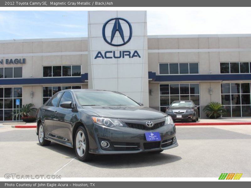 Magnetic Gray Metallic / Black/Ash 2012 Toyota Camry SE