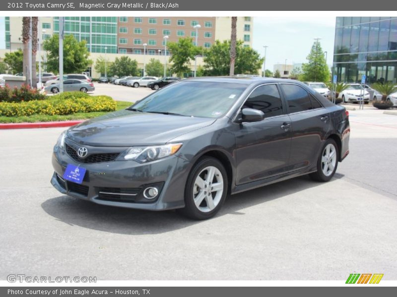 Magnetic Gray Metallic / Black/Ash 2012 Toyota Camry SE