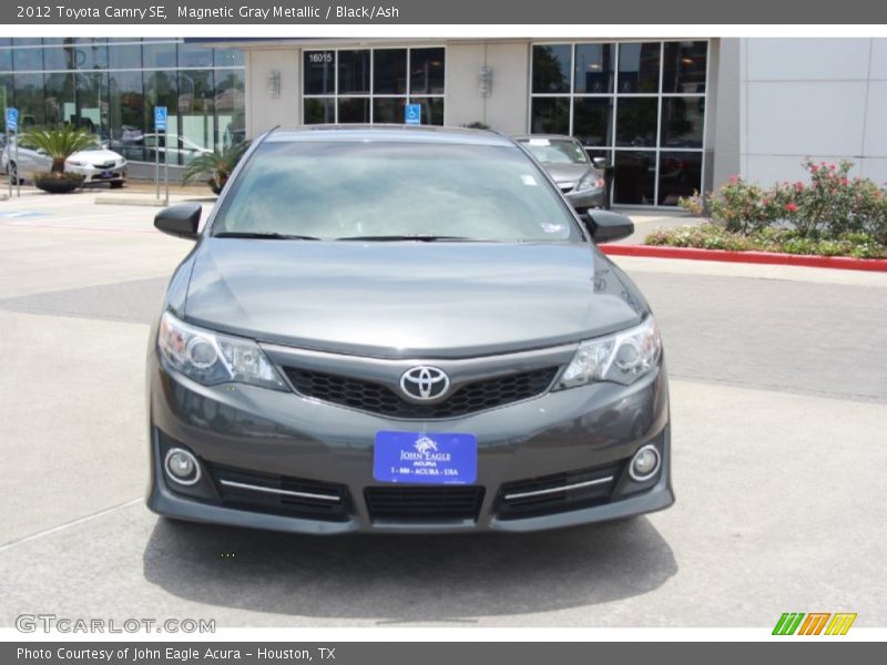 Magnetic Gray Metallic / Black/Ash 2012 Toyota Camry SE