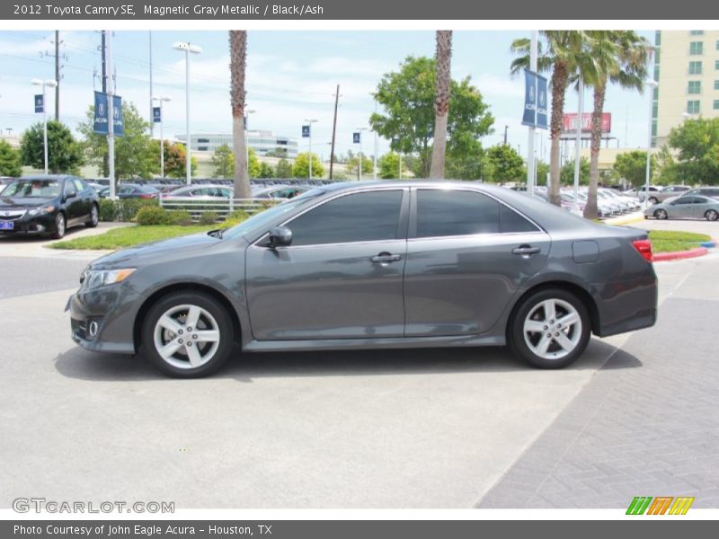 Magnetic Gray Metallic / Black/Ash 2012 Toyota Camry SE