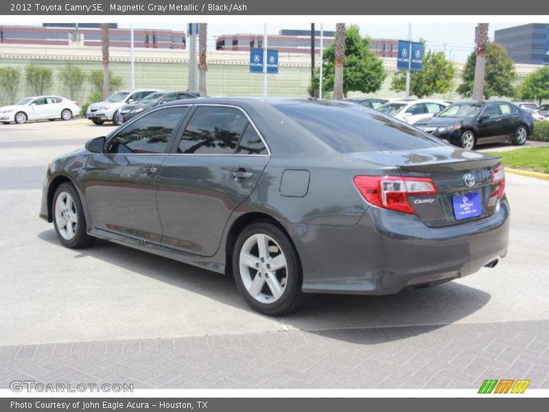 Magnetic Gray Metallic / Black/Ash 2012 Toyota Camry SE