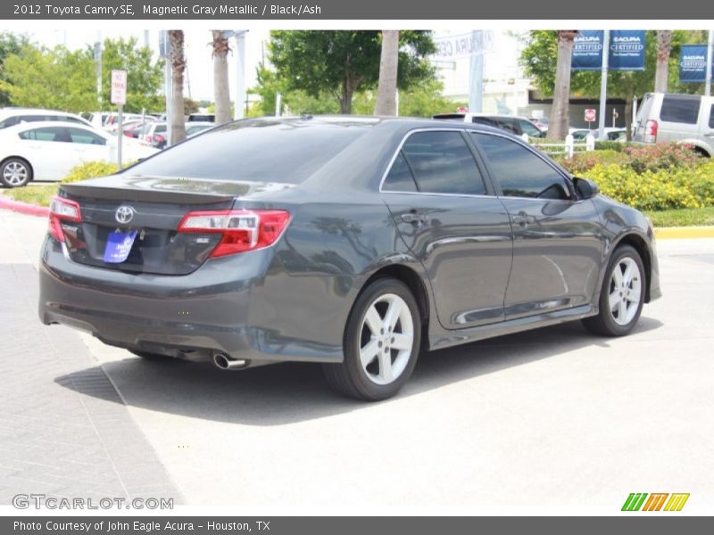 Magnetic Gray Metallic / Black/Ash 2012 Toyota Camry SE