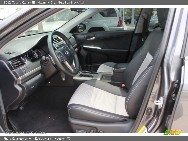 Magnetic Gray Metallic / Black/Ash 2012 Toyota Camry SE