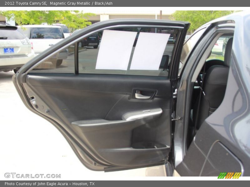 Magnetic Gray Metallic / Black/Ash 2012 Toyota Camry SE