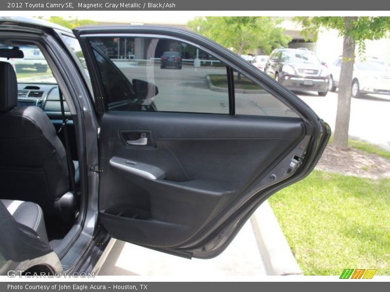 Magnetic Gray Metallic / Black/Ash 2012 Toyota Camry SE