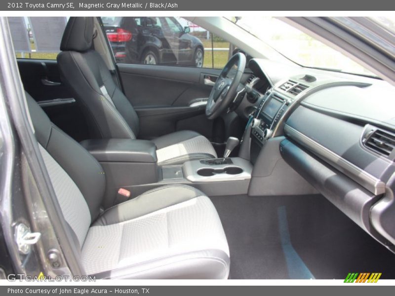 Magnetic Gray Metallic / Black/Ash 2012 Toyota Camry SE