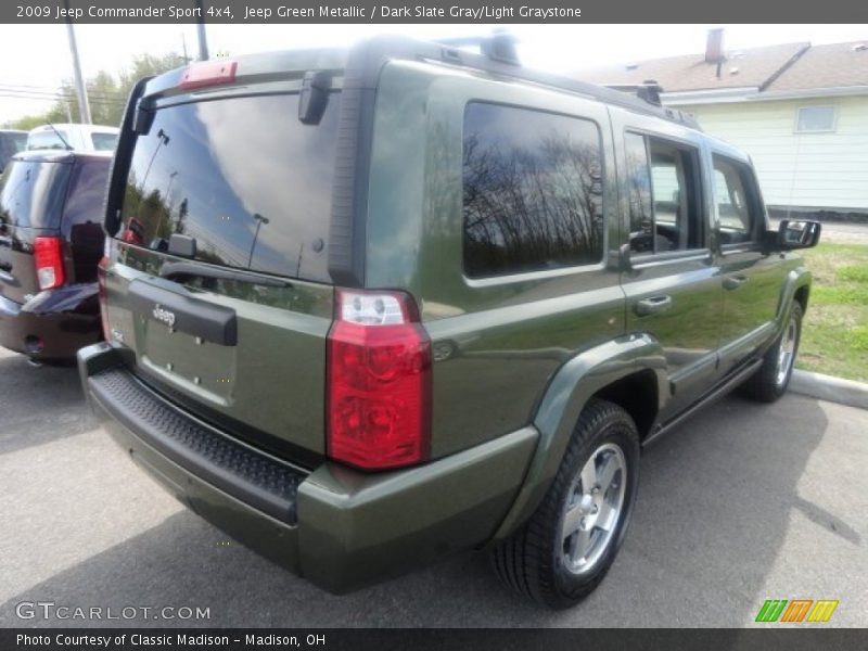Jeep Green Metallic / Dark Slate Gray/Light Graystone 2009 Jeep Commander Sport 4x4
