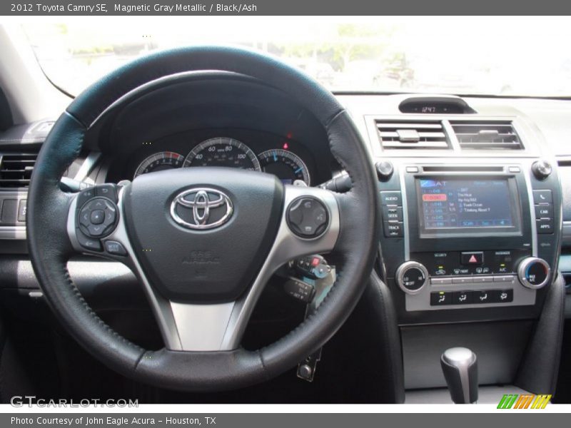 Magnetic Gray Metallic / Black/Ash 2012 Toyota Camry SE