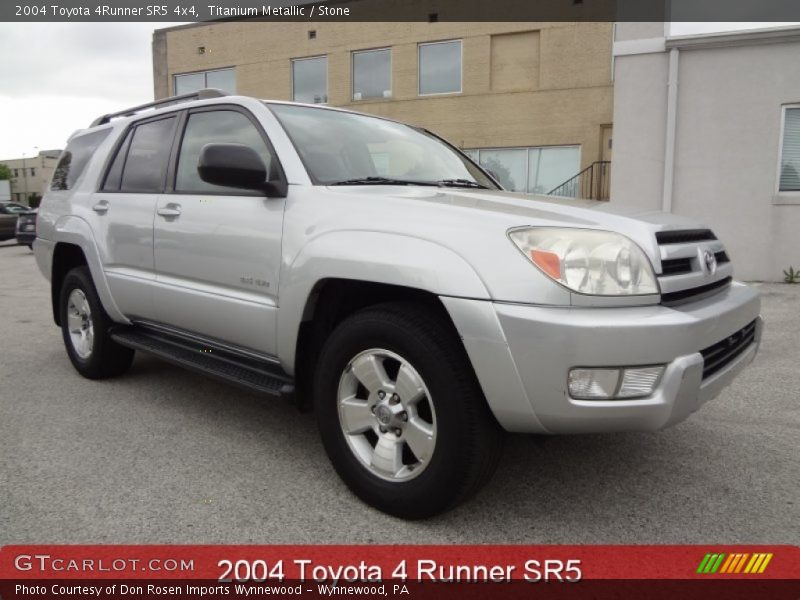 Titanium Metallic / Stone 2004 Toyota 4Runner SR5 4x4