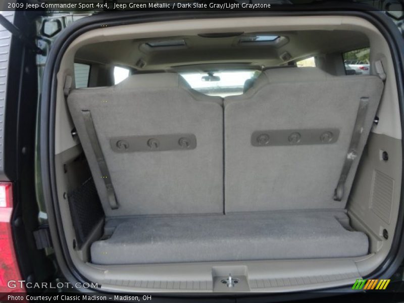 Jeep Green Metallic / Dark Slate Gray/Light Graystone 2009 Jeep Commander Sport 4x4