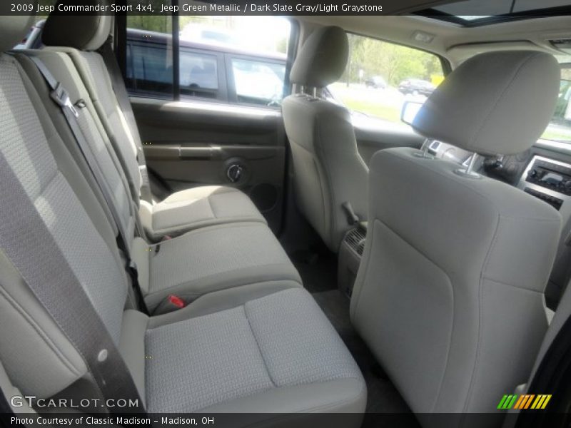 Jeep Green Metallic / Dark Slate Gray/Light Graystone 2009 Jeep Commander Sport 4x4