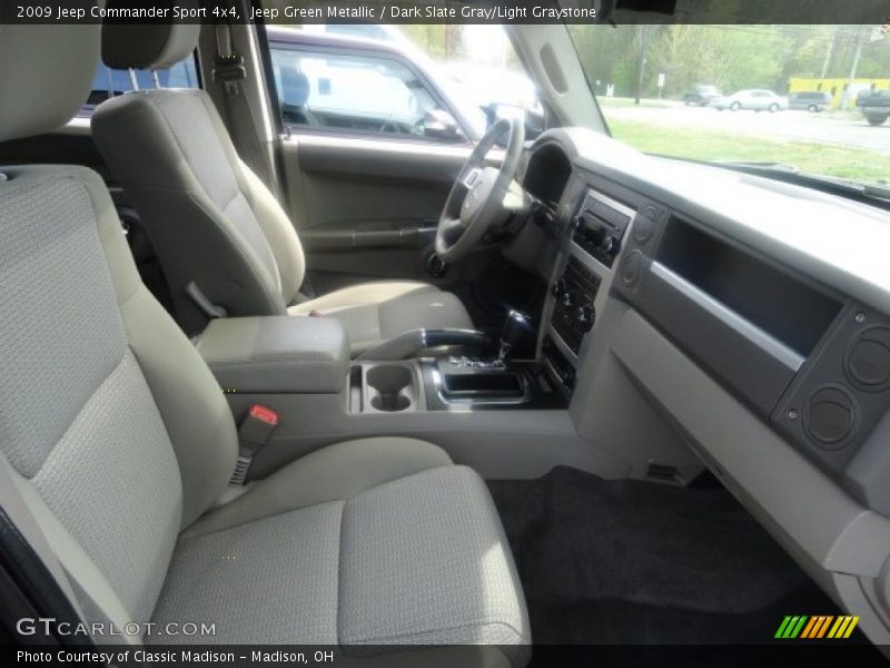 Jeep Green Metallic / Dark Slate Gray/Light Graystone 2009 Jeep Commander Sport 4x4