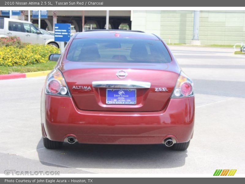 Tuscan Sun Red / Charcoal 2010 Nissan Altima 2.5 SL