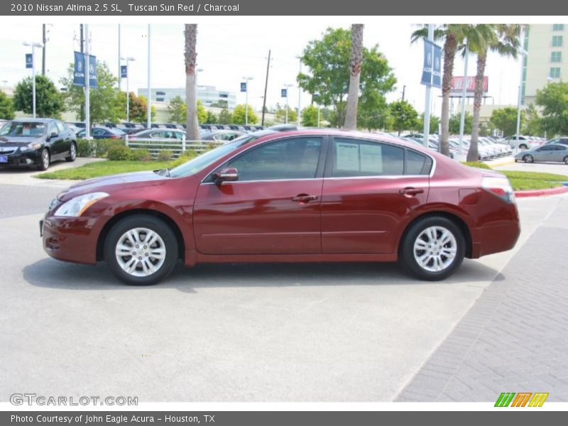 Tuscan Sun Red / Charcoal 2010 Nissan Altima 2.5 SL