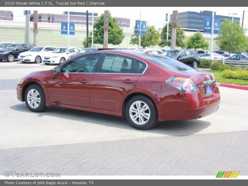 Tuscan Sun Red / Charcoal 2010 Nissan Altima 2.5 SL