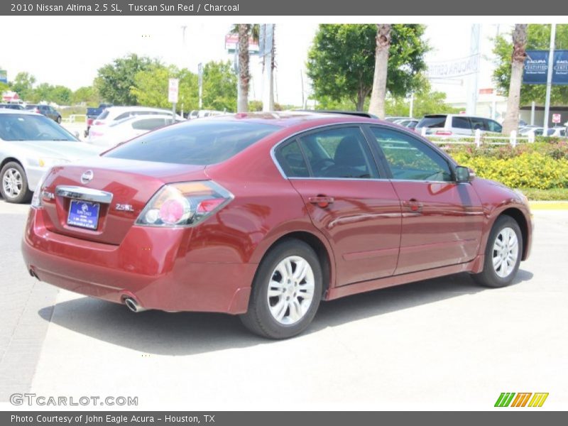 Tuscan Sun Red / Charcoal 2010 Nissan Altima 2.5 SL