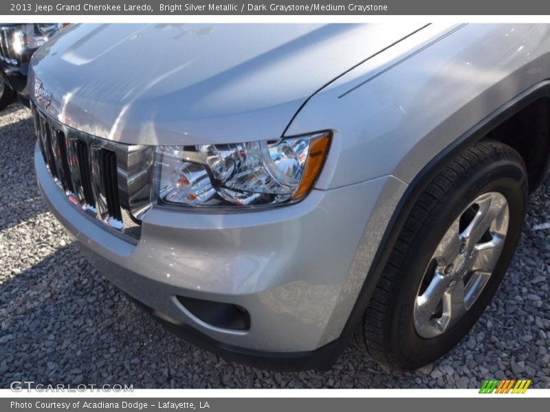 Bright Silver Metallic / Dark Graystone/Medium Graystone 2013 Jeep Grand Cherokee Laredo