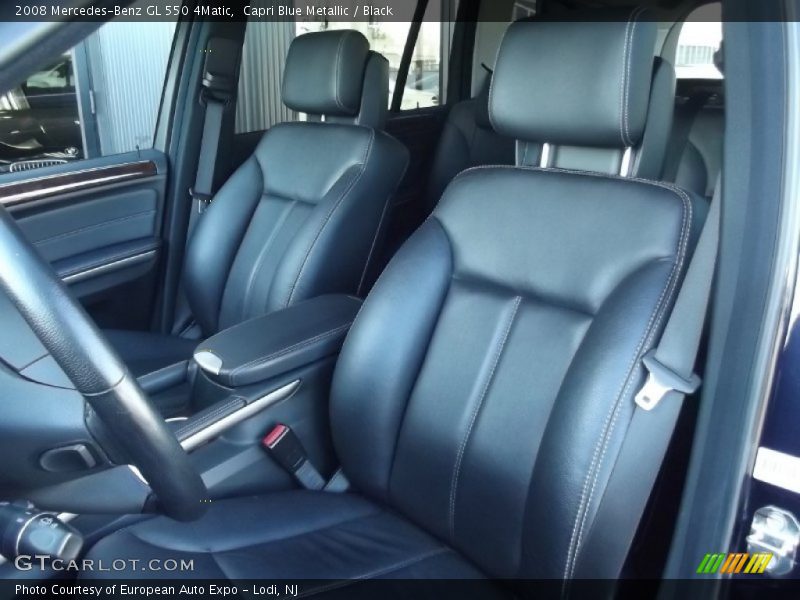 Front Seat of 2008 GL 550 4Matic