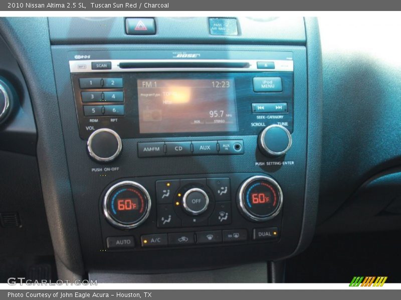 Tuscan Sun Red / Charcoal 2010 Nissan Altima 2.5 SL