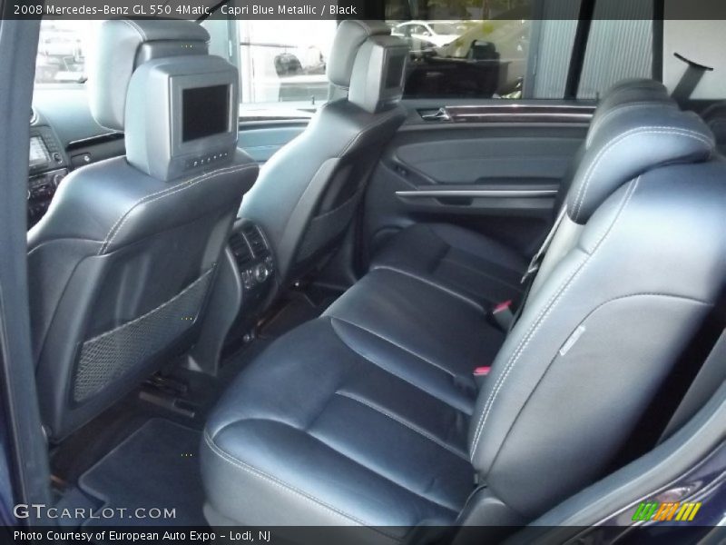 Rear Seat of 2008 GL 550 4Matic