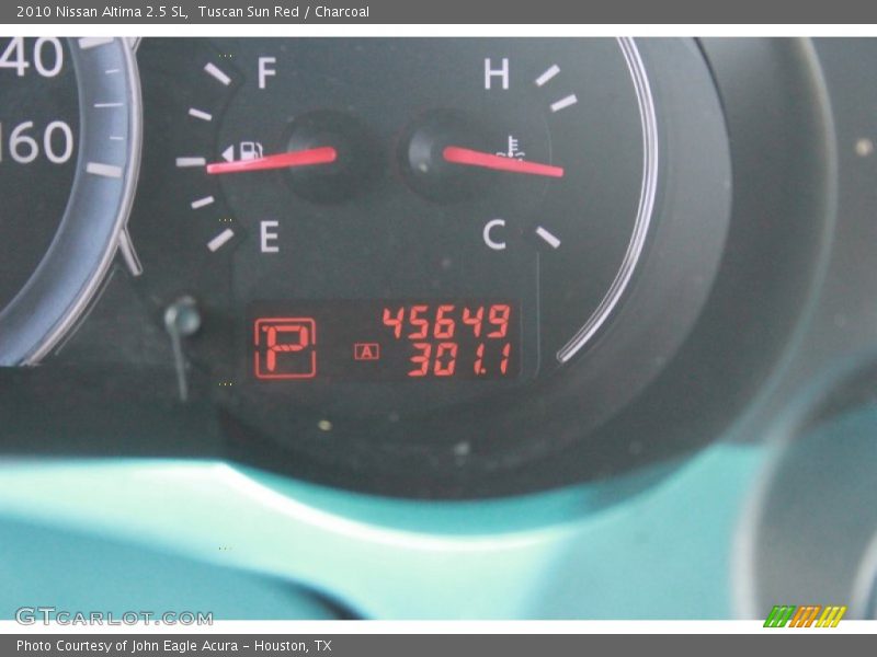 Tuscan Sun Red / Charcoal 2010 Nissan Altima 2.5 SL