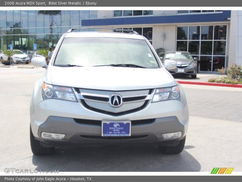 Billet Silver Metallic / Ebony 2008 Acura MDX Sport