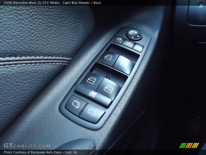 Capri Blue Metallic / Black 2008 Mercedes-Benz GL 550 4Matic