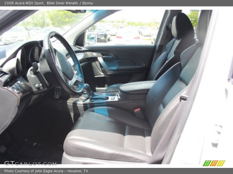 Billet Silver Metallic / Ebony 2008 Acura MDX Sport