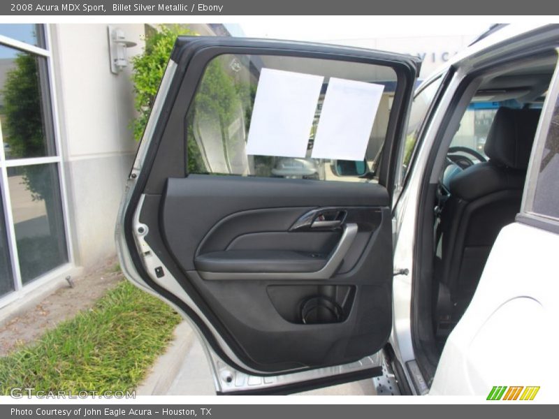 Billet Silver Metallic / Ebony 2008 Acura MDX Sport