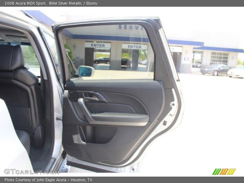 Billet Silver Metallic / Ebony 2008 Acura MDX Sport