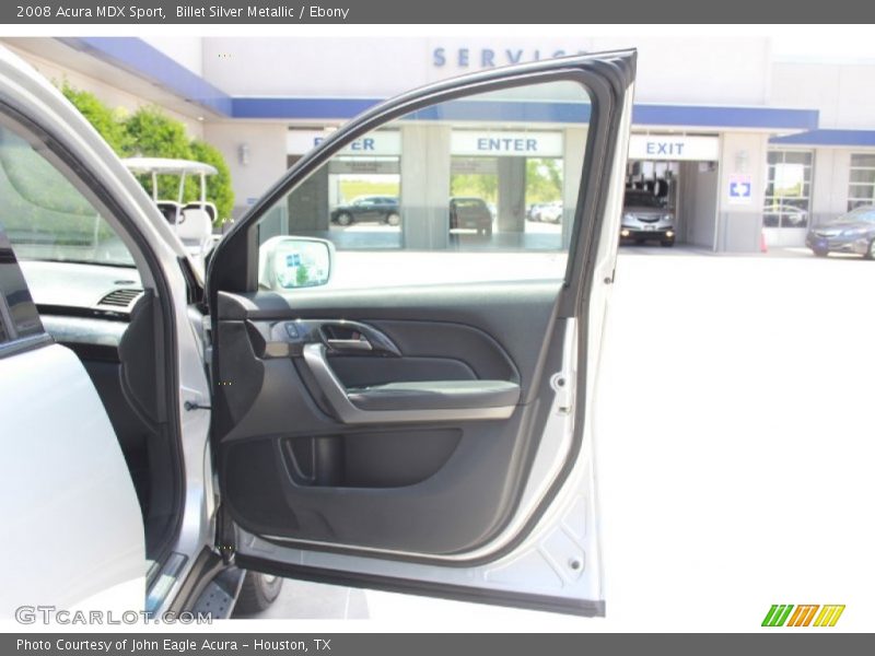 Billet Silver Metallic / Ebony 2008 Acura MDX Sport