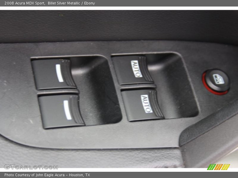 Billet Silver Metallic / Ebony 2008 Acura MDX Sport