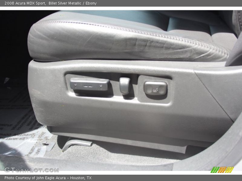 Billet Silver Metallic / Ebony 2008 Acura MDX Sport