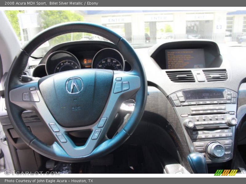 Billet Silver Metallic / Ebony 2008 Acura MDX Sport