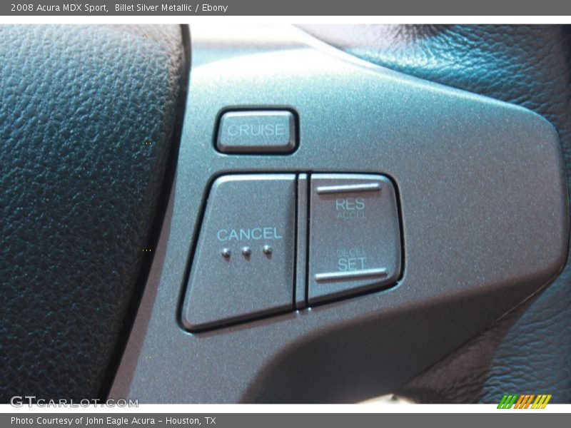 Billet Silver Metallic / Ebony 2008 Acura MDX Sport