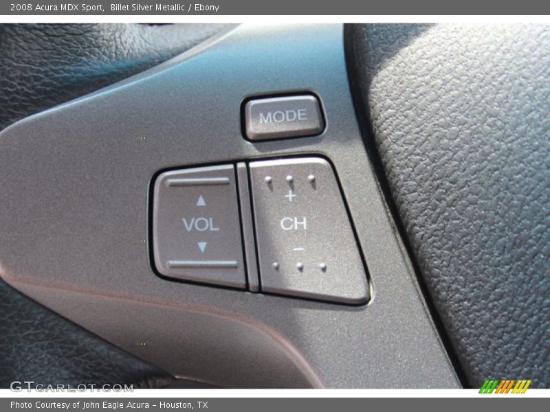 Billet Silver Metallic / Ebony 2008 Acura MDX Sport