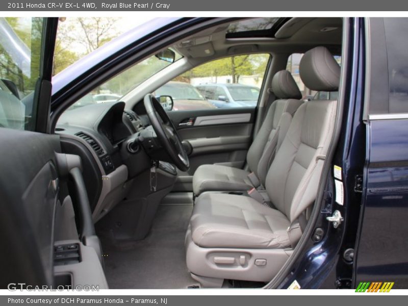 Front Seat of 2011 CR-V EX-L 4WD