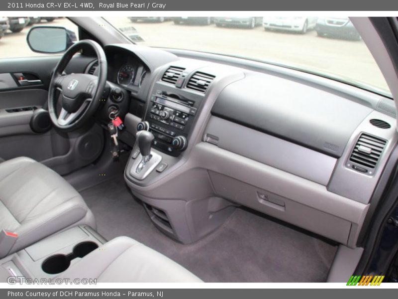Dashboard of 2011 CR-V EX-L 4WD