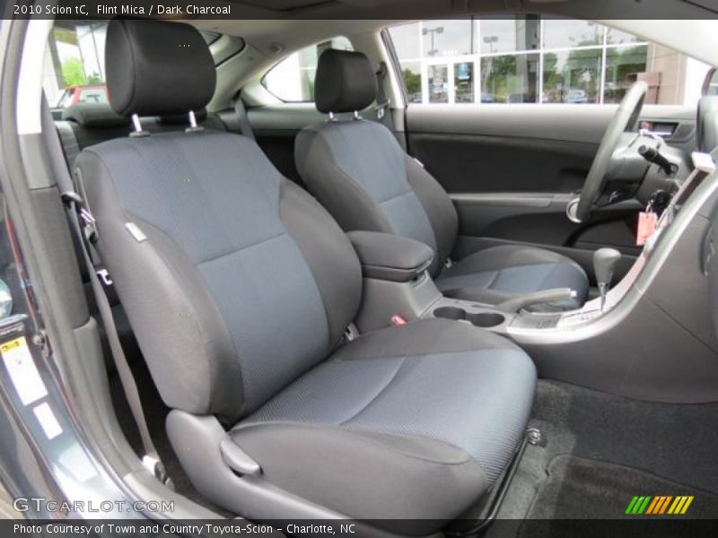 Front Seat of 2010 tC 