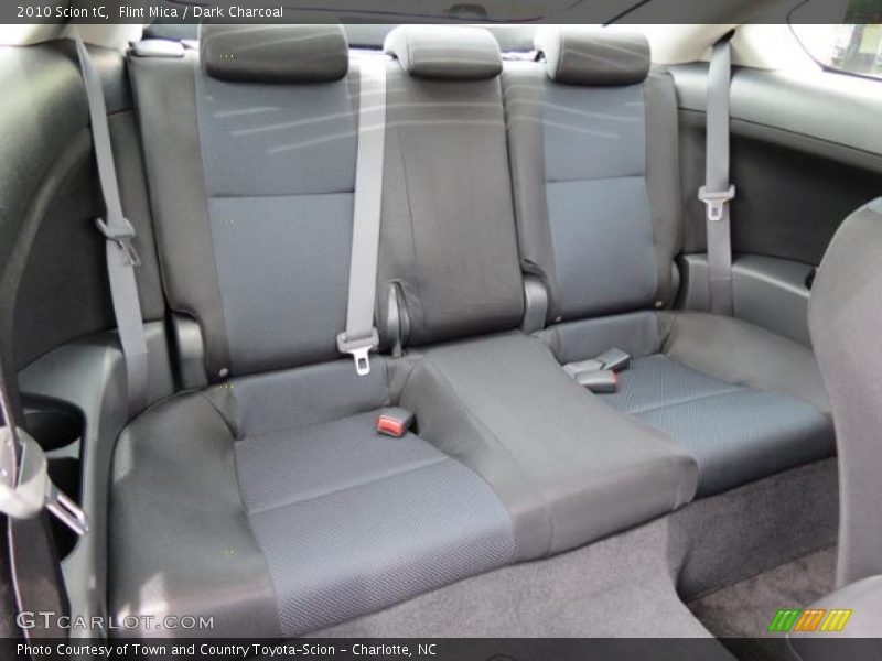Rear Seat of 2010 tC 