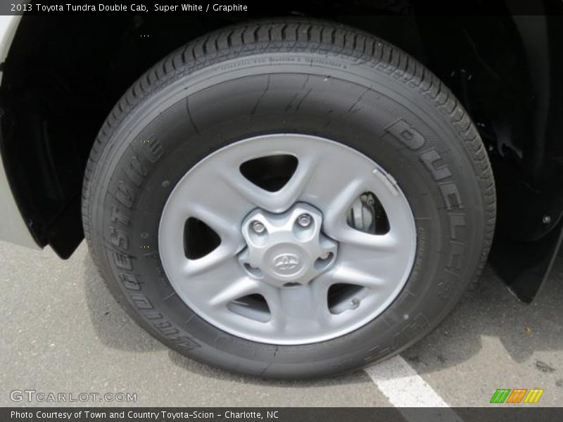 Super White / Graphite 2013 Toyota Tundra Double Cab